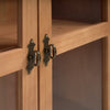 Sunrise Accent Cabinet – 2 Doors with Glass | Rustic Elegance